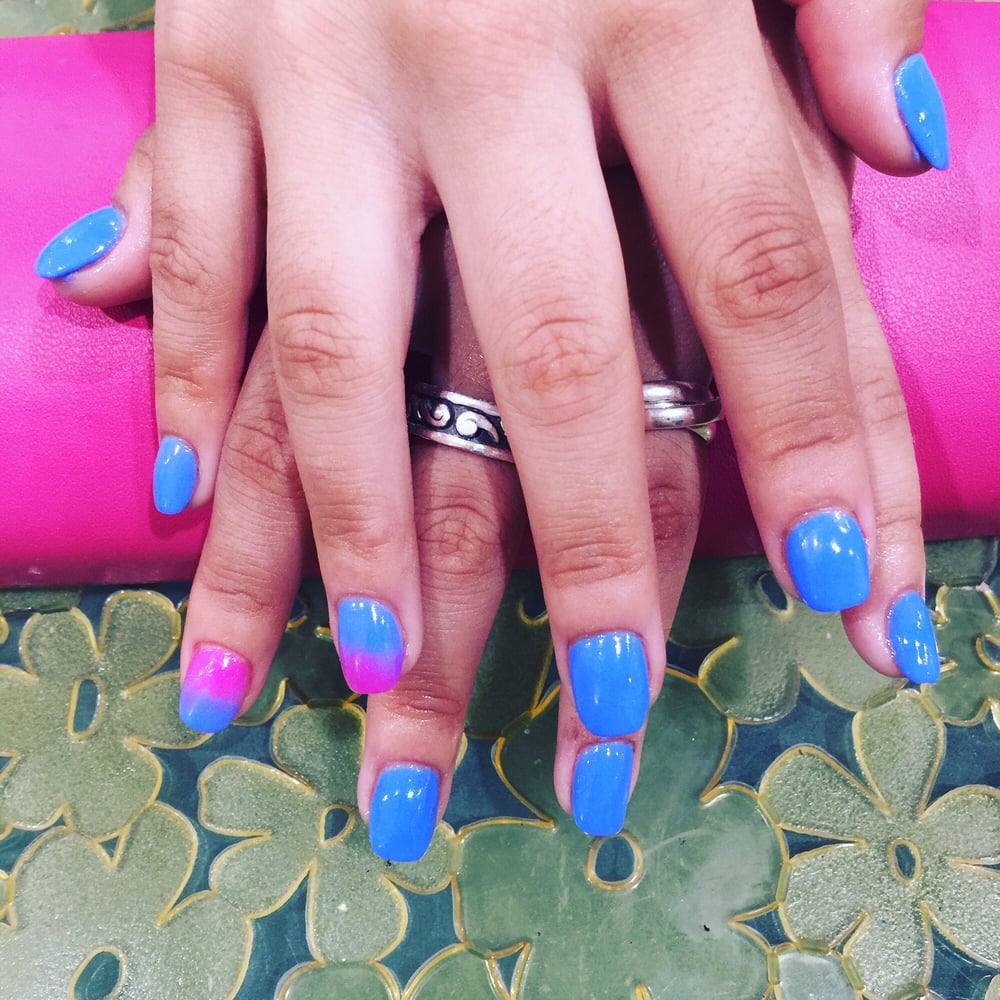 Amazing Nail Concepts In The House New Concept Nails Using Only Photo Of Red Black Nail East Hills Ny United States Amazing