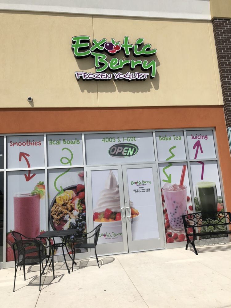 Exotic Berry Frozen Yogurt