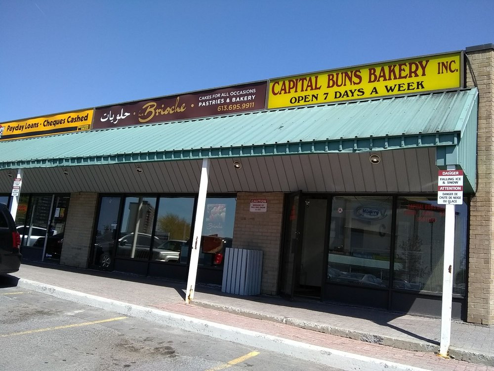 Capital Buns Bakery Bakeries 2440 Bank Street, Ottawa, ON Phone