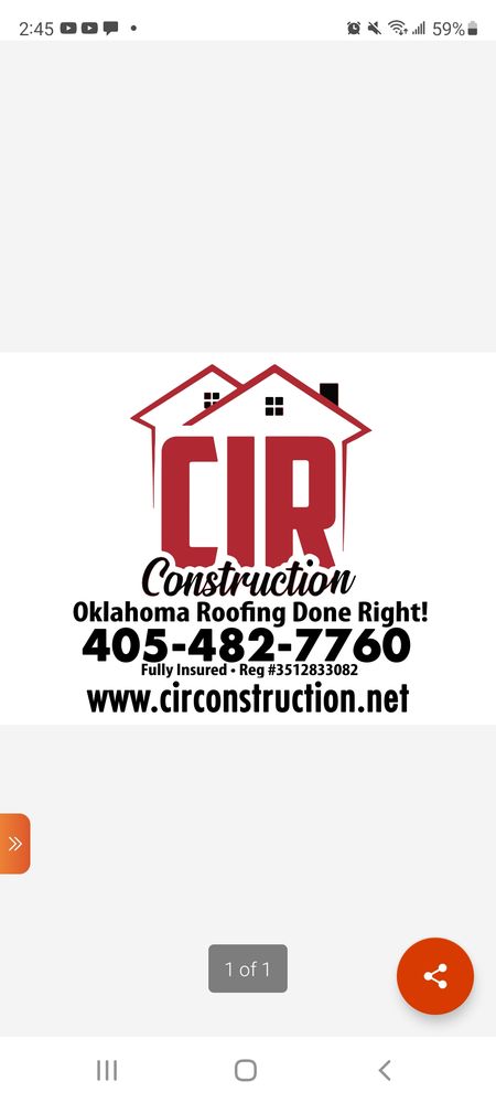 image of business C.I.R. Construction