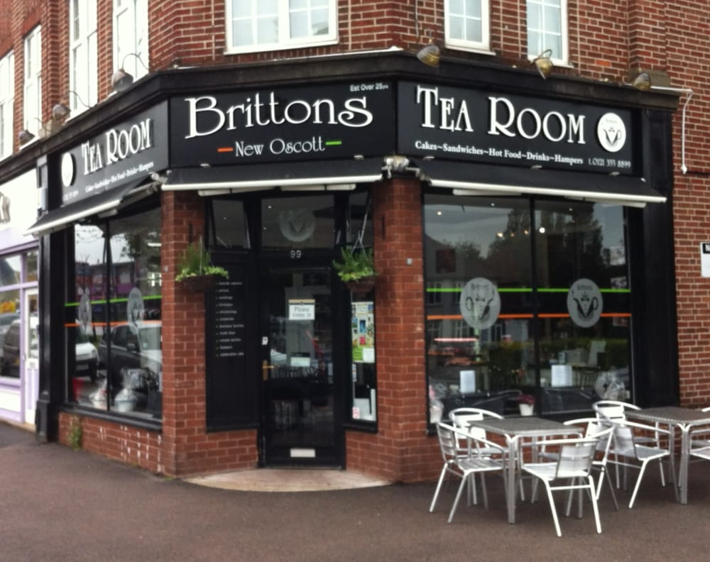 Brittons Tea Room Bakeries 99 Chester Road, Sutton Coldfield, West