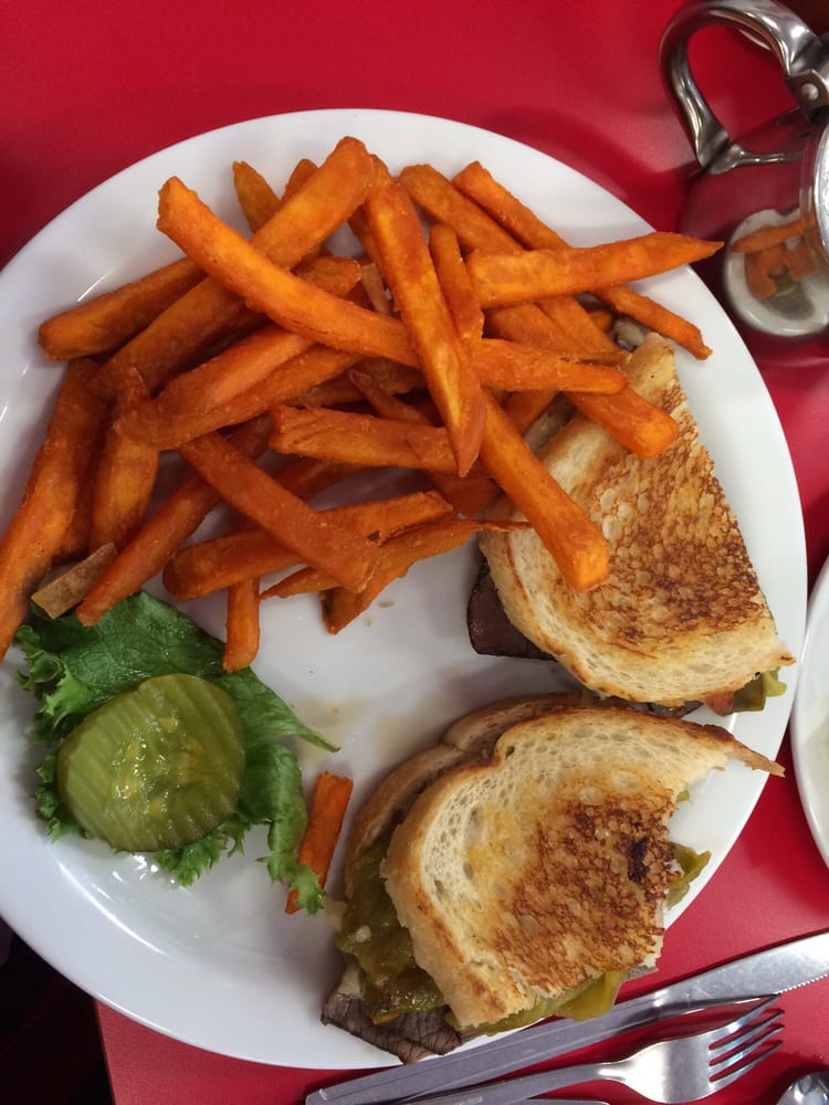Sweet Potato Fries Yelp Photo Of The Corner Cafe Visalia Ca United States Sweet Potato Fries