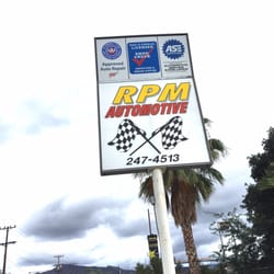Rpm Automotive 53 Reviews Auto Repair 130 N Verdugo Rd Photo Of Rpm Automotive Glendale Ca United States Sign