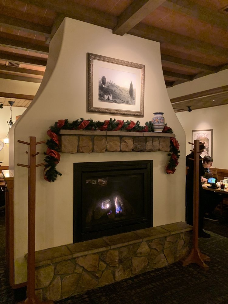 This Fireplace Hit The Spot Since It Is Winter And Cold Outside At