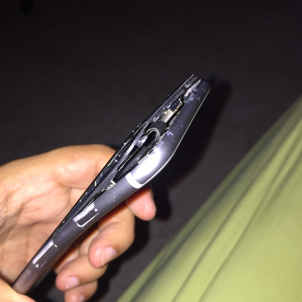 hp bengkok