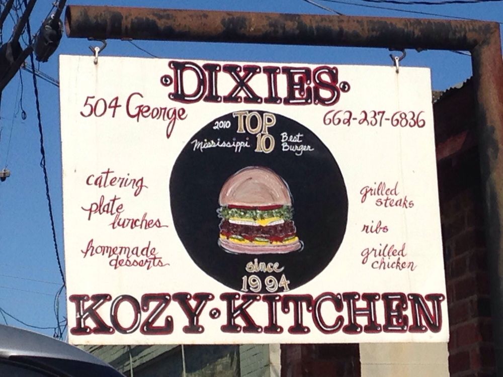 Dixies Kozy Kitchen Desserts 504 St, Carrollton, MS