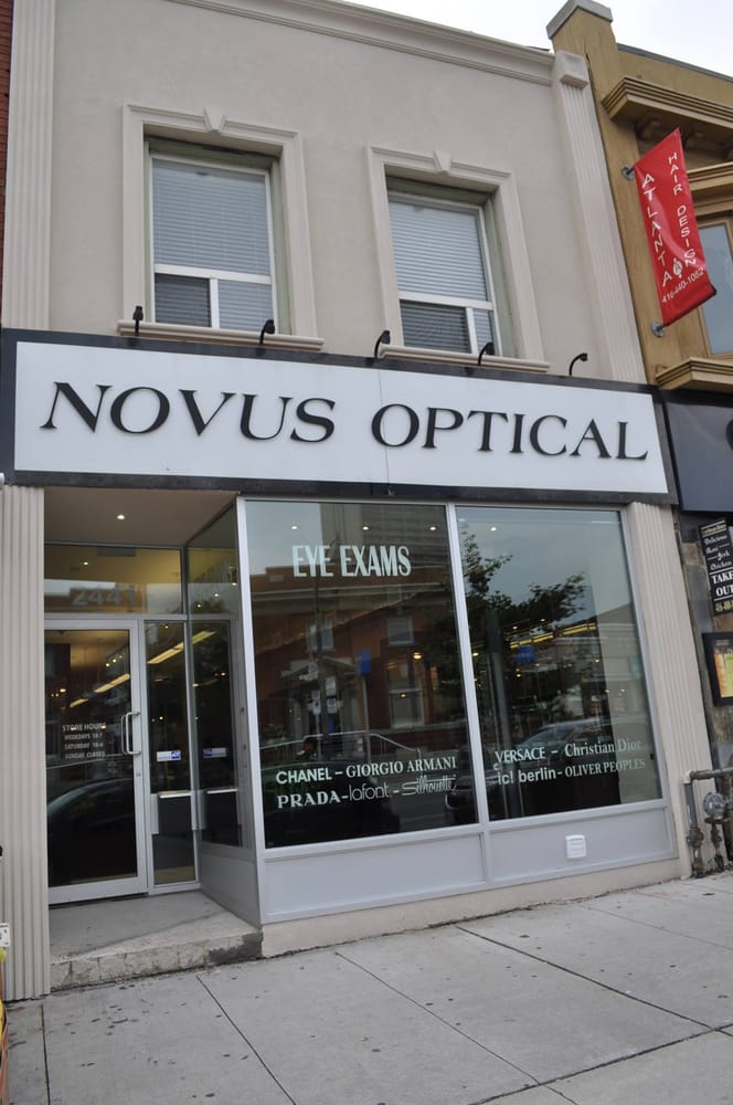 Novus Optical Eyewear & Opticians 2441 Yonge Street, Yonge and