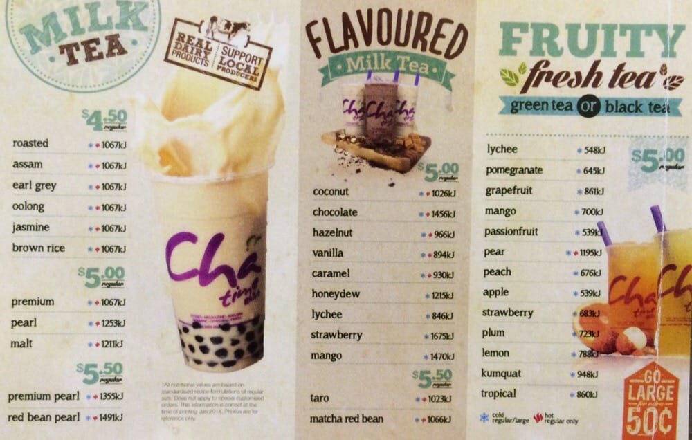 Chatime Bubble Tea 1382 Albany Hwy, Cannington, Cannington Western