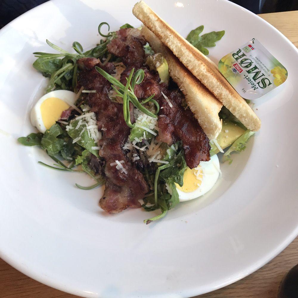 Bacon og avokadosalat yelp 3 stuer og bar oslo