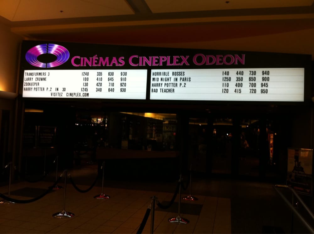 Cineplex Odeon Cinema 5800 Boul Cavendish, Côte Saint