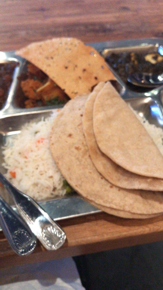 Roti That We Dont Usually Find In Any Indian Restaurants Nearby Yelp Photo Of Bhojanic Atlanta Ga United States Roti That We Dont Usually
