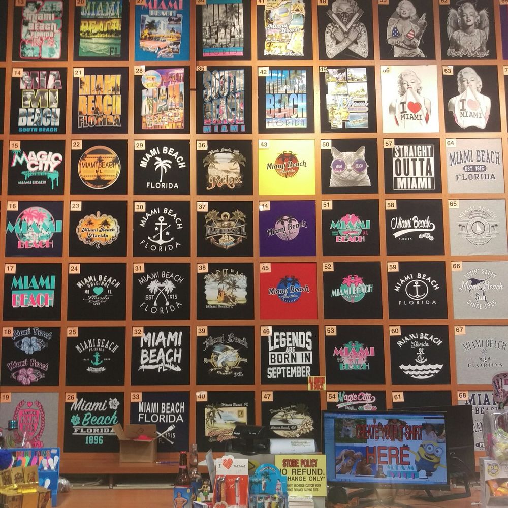 Beach Life of Miami Souvenir Shops 240 71st St, Miami Beach, FL