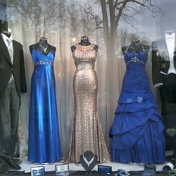 Formal Dress Window Display