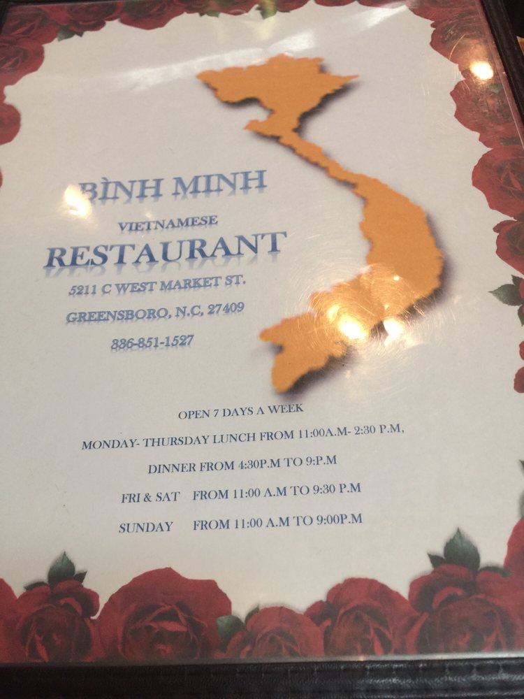 Binh Minh Vietnamese Restaurant