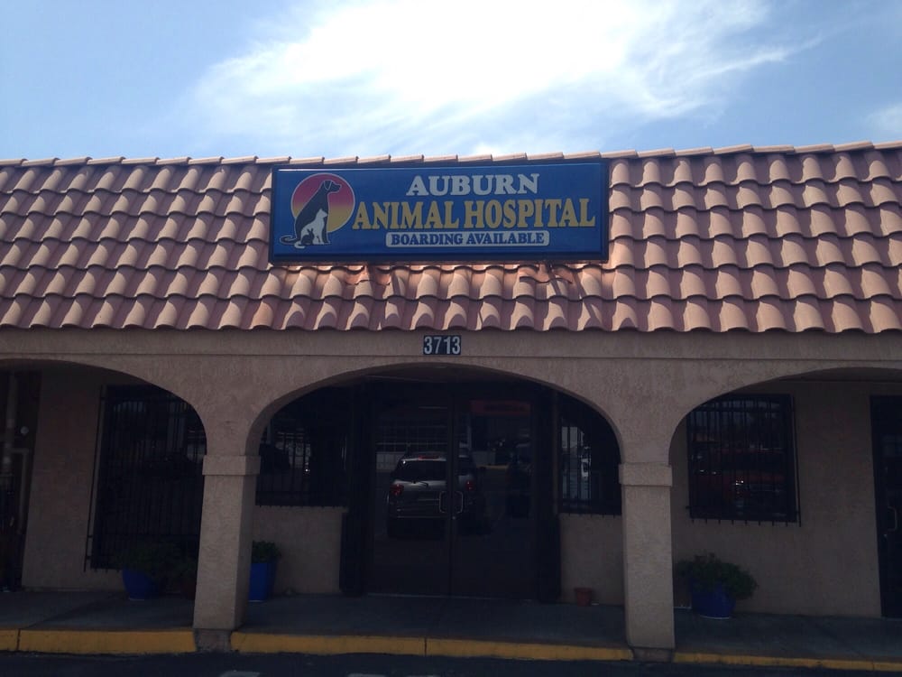 Auburn Animal Hospital storefront. Yelp