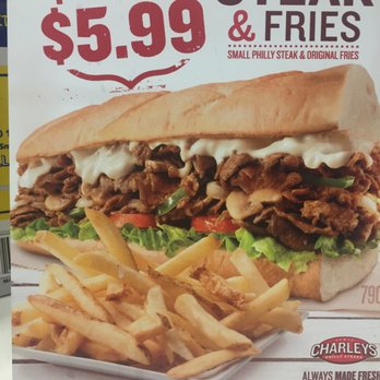 Charleys philly steaks coupons