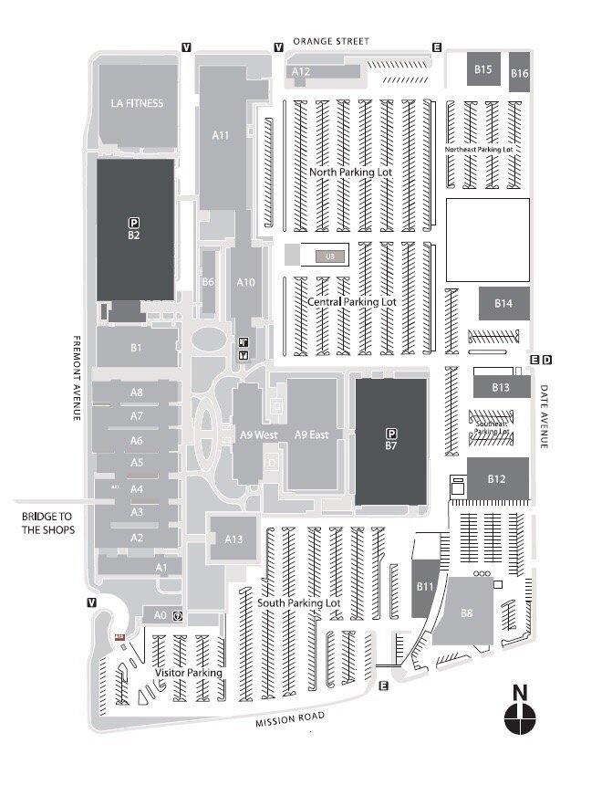 A Map Of The Campus Because The Directions They Email You Are