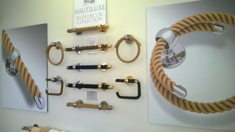 Nautical Rope Bath Accessories Towel Rings Bars And Toilet Photo Of Nautical Luxuries Newport Beach Ca United States Rope Bath