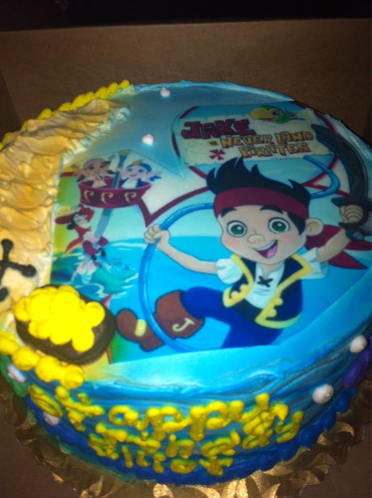 Jake and the neverland pirates cake!! Yelp