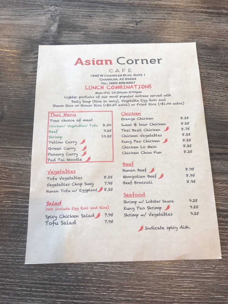 asia corner markaryd meny asia corner markaryd meny