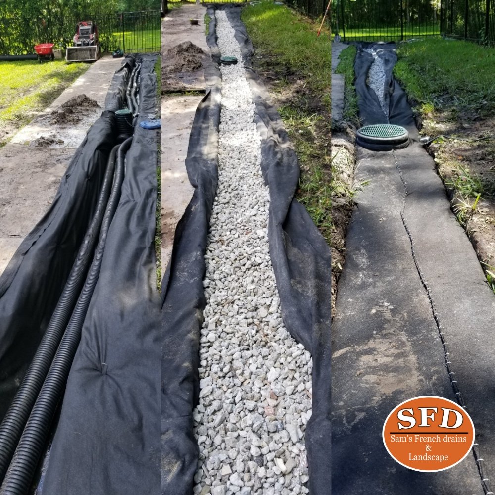 Sam's French Drains and Landscape