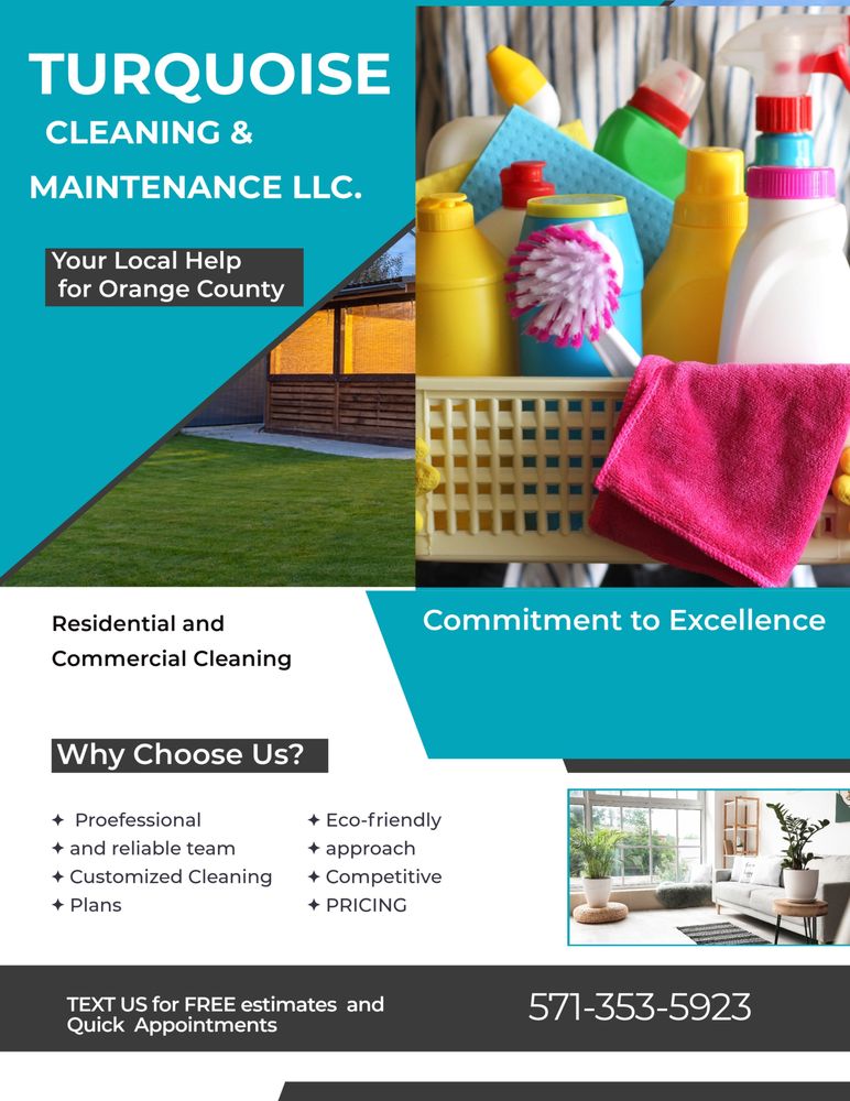 Turquoise Cleaning & Maintenance