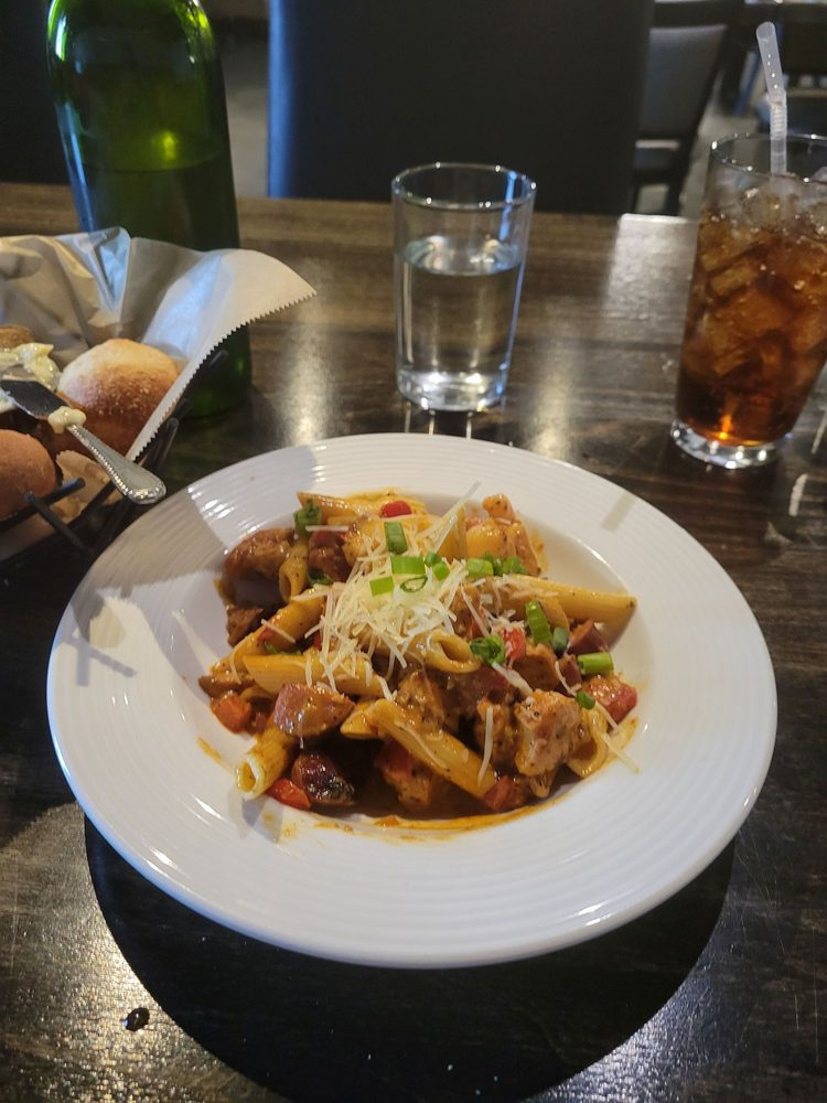 Joy's Table Pasta and Steak