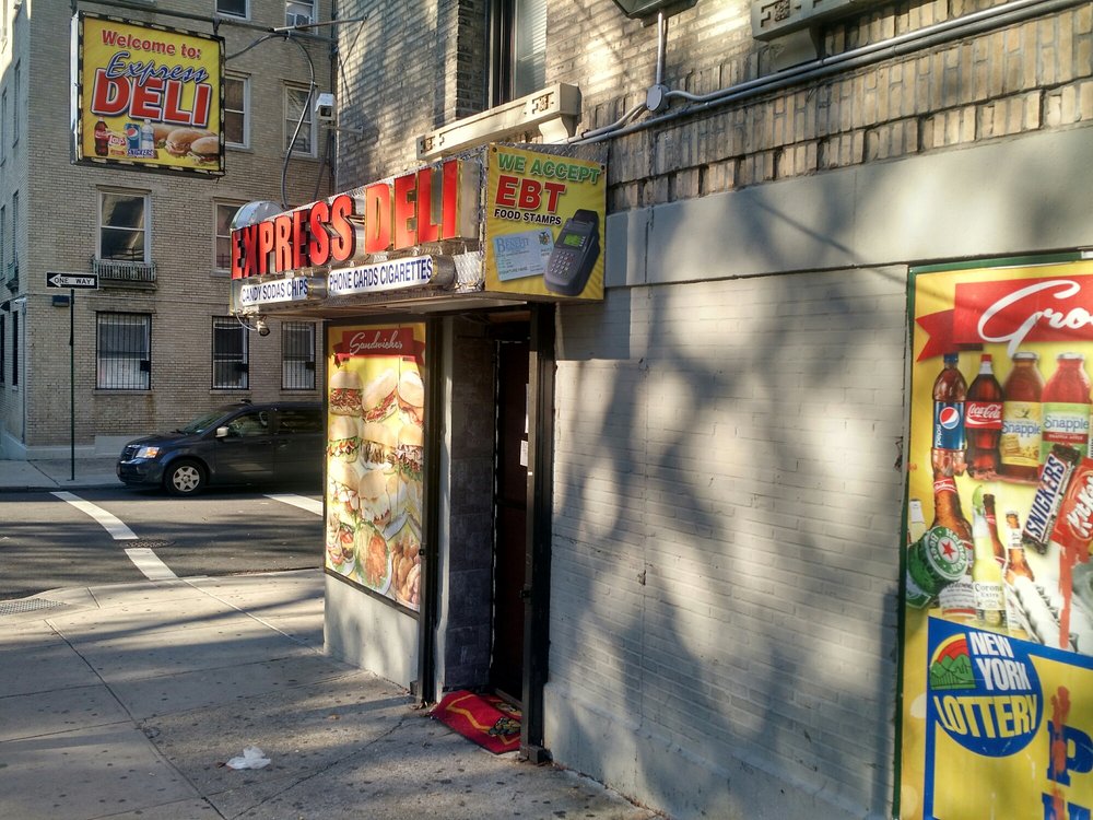 St Nicholas Express Deli 25 St Nicholas Ter, Harlem, New York, NY