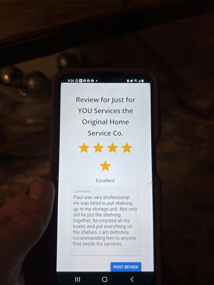 Just For You Home Services