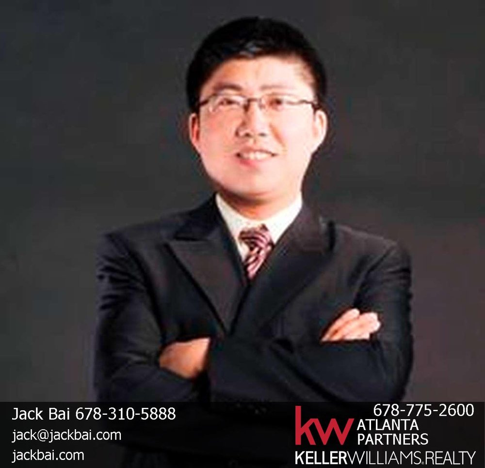 Jack BaiAtlanta Chinese Real Estate Agent Real Estate Agents