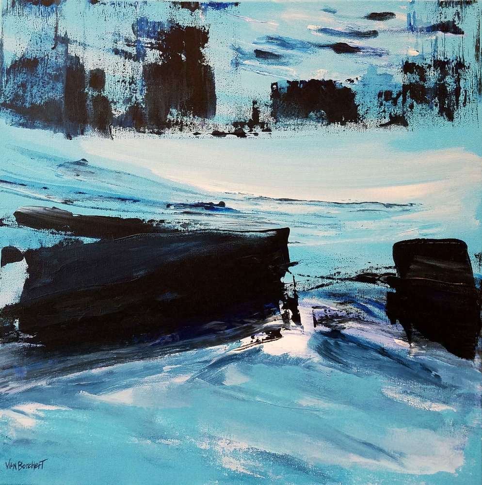 Reflection: Vian Borchert's Latest Paintings at Gallery Underground in September Reflection: Vian Borchert's Latest Paintings at Gallery Underground in September